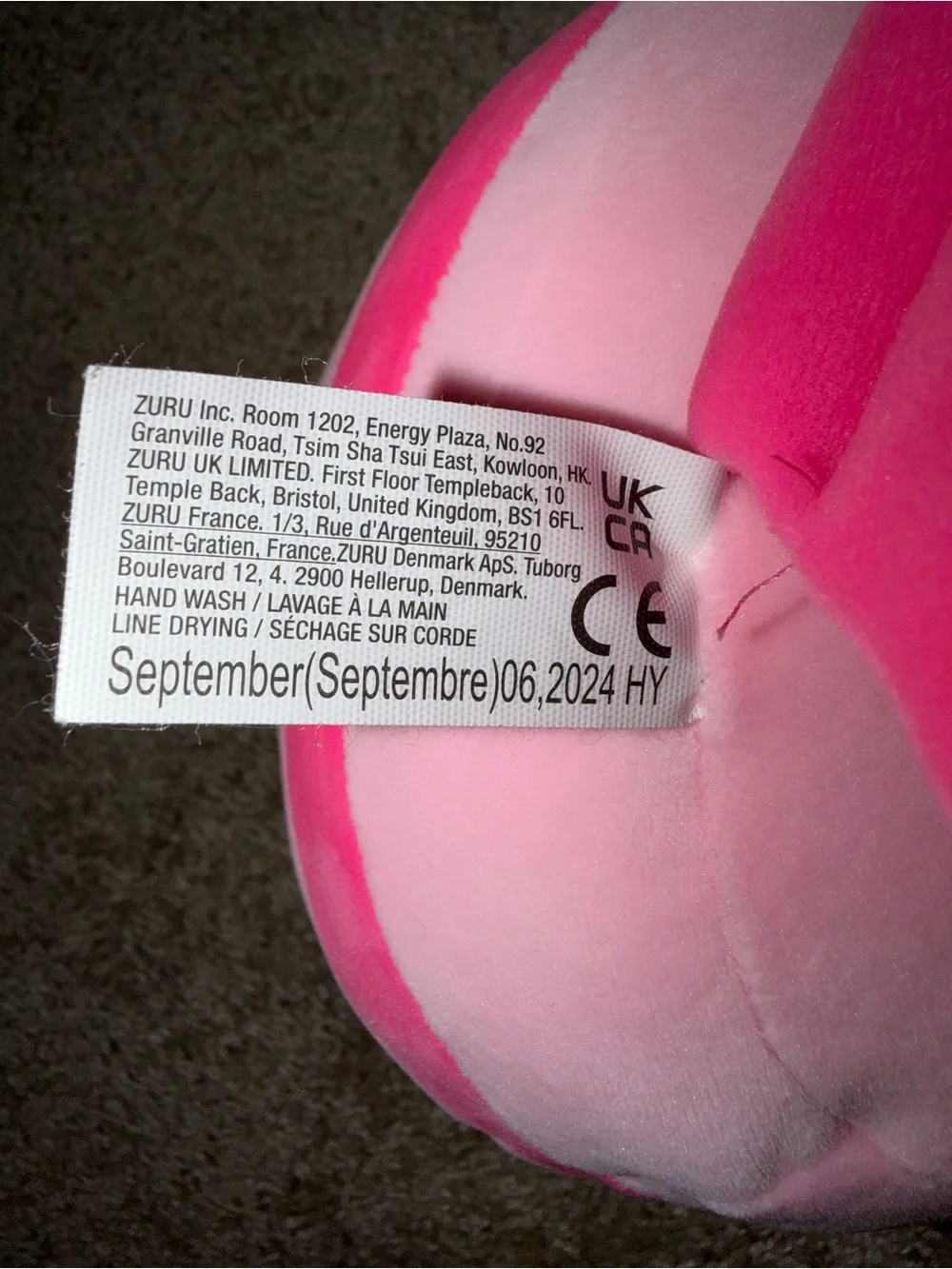Lily the Shrimp plush toy